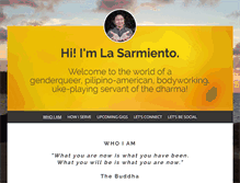 Tablet Screenshot of lasarmiento.com